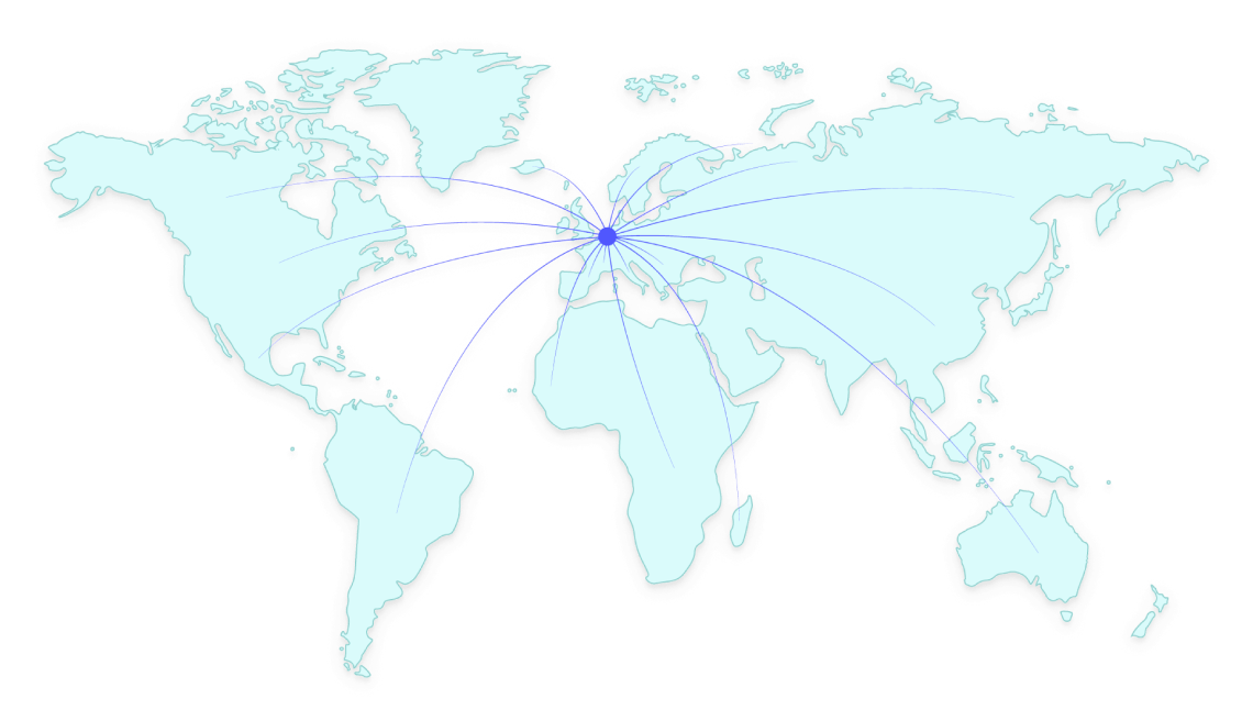 Livraison en europe et partour dans le monde