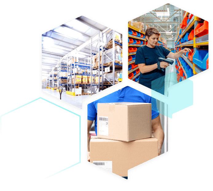 Warehouse of E-Log Service SRL, logistics provider for your E-commerce
